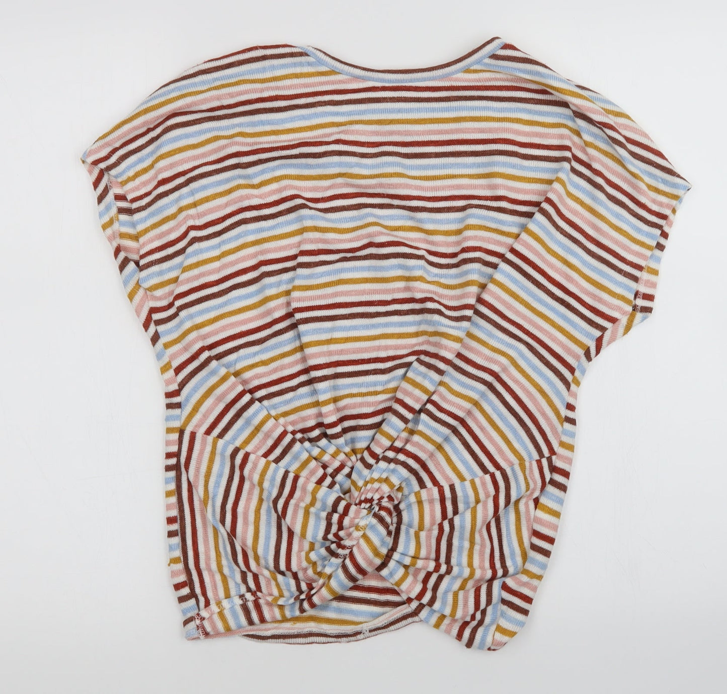 New Look Womens Multicoloured Striped  Pullover Jumper Size S