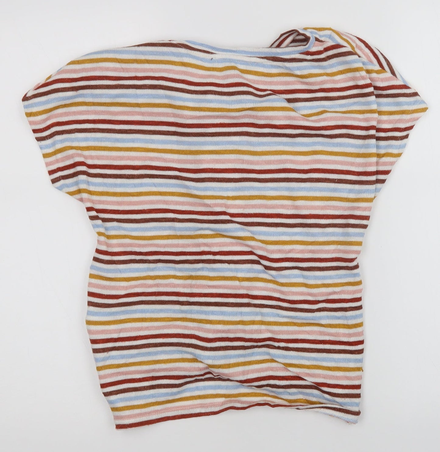 New Look Womens Multicoloured Striped  Pullover Jumper Size S