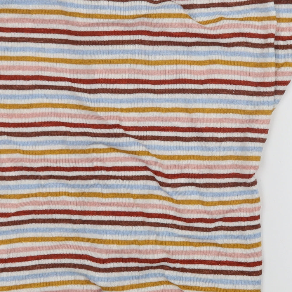 New Look Womens Multicoloured Striped  Pullover Jumper Size S