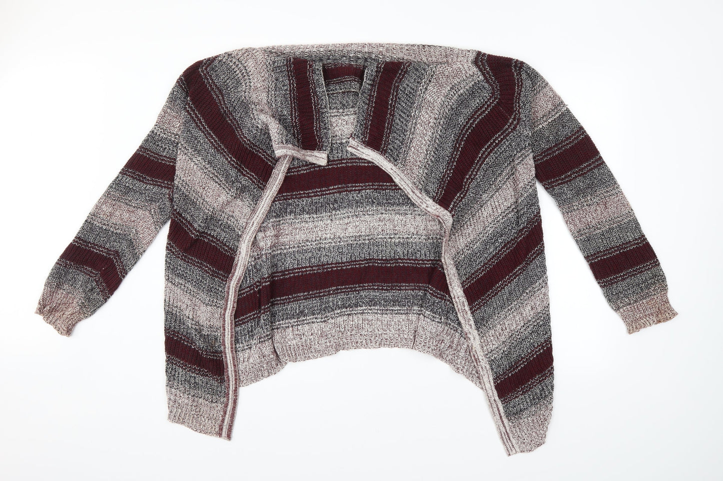 Charlotte Russe Womens Multicoloured Striped  Cardigan Jumper Size XL