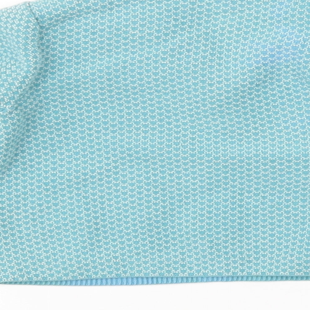 M&S Baby Blue Argyle/Diamond  Pullover Jumper Size 18-24 Months