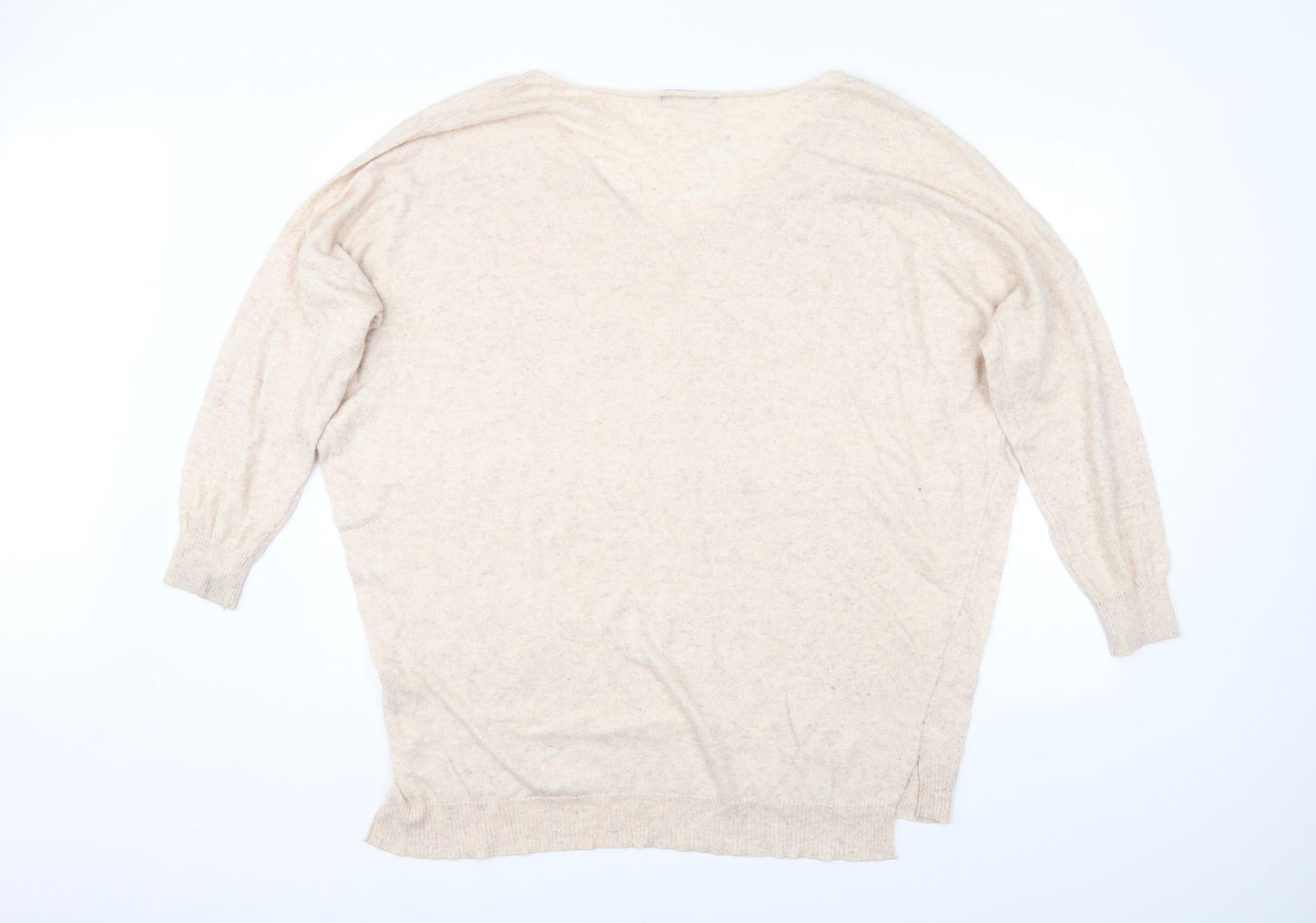 Atmosphere Womens Beige   Pullover Jumper Size L