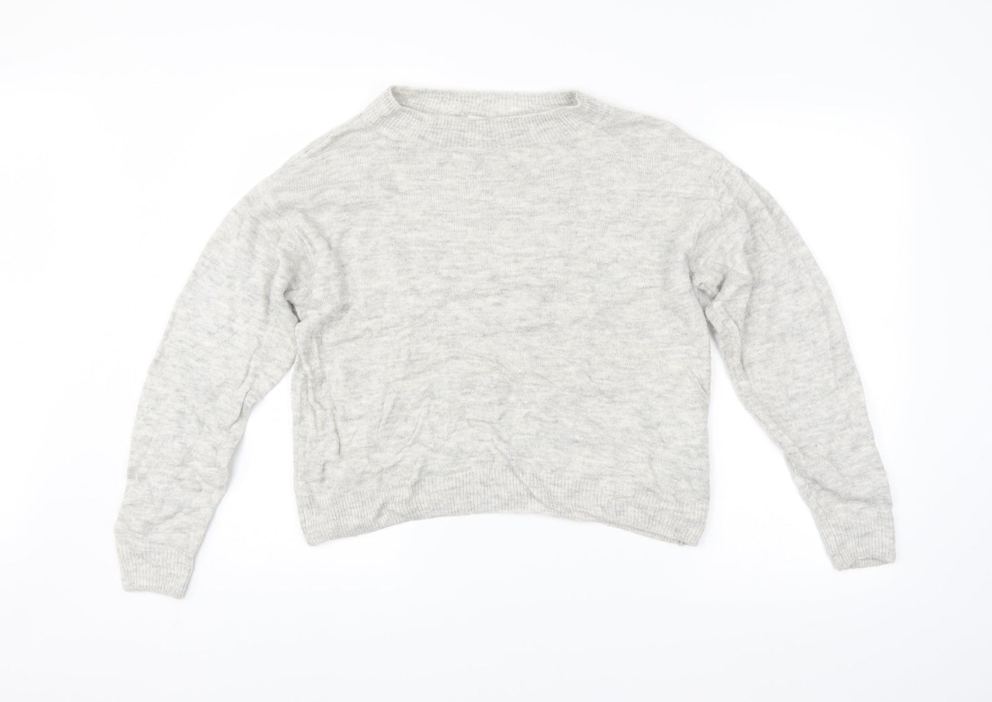 H&M Womens Grey   Pullover Jumper Size XS