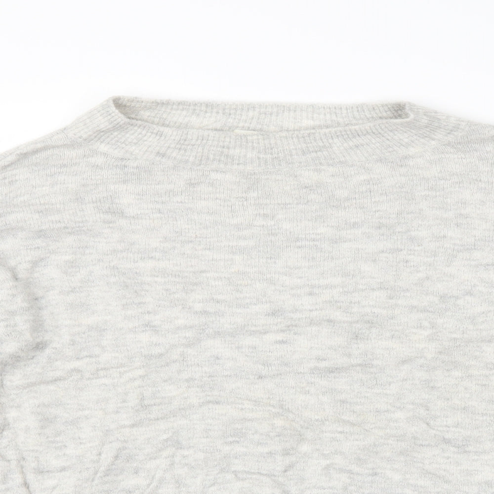 H&M Womens Grey   Pullover Jumper Size XS
