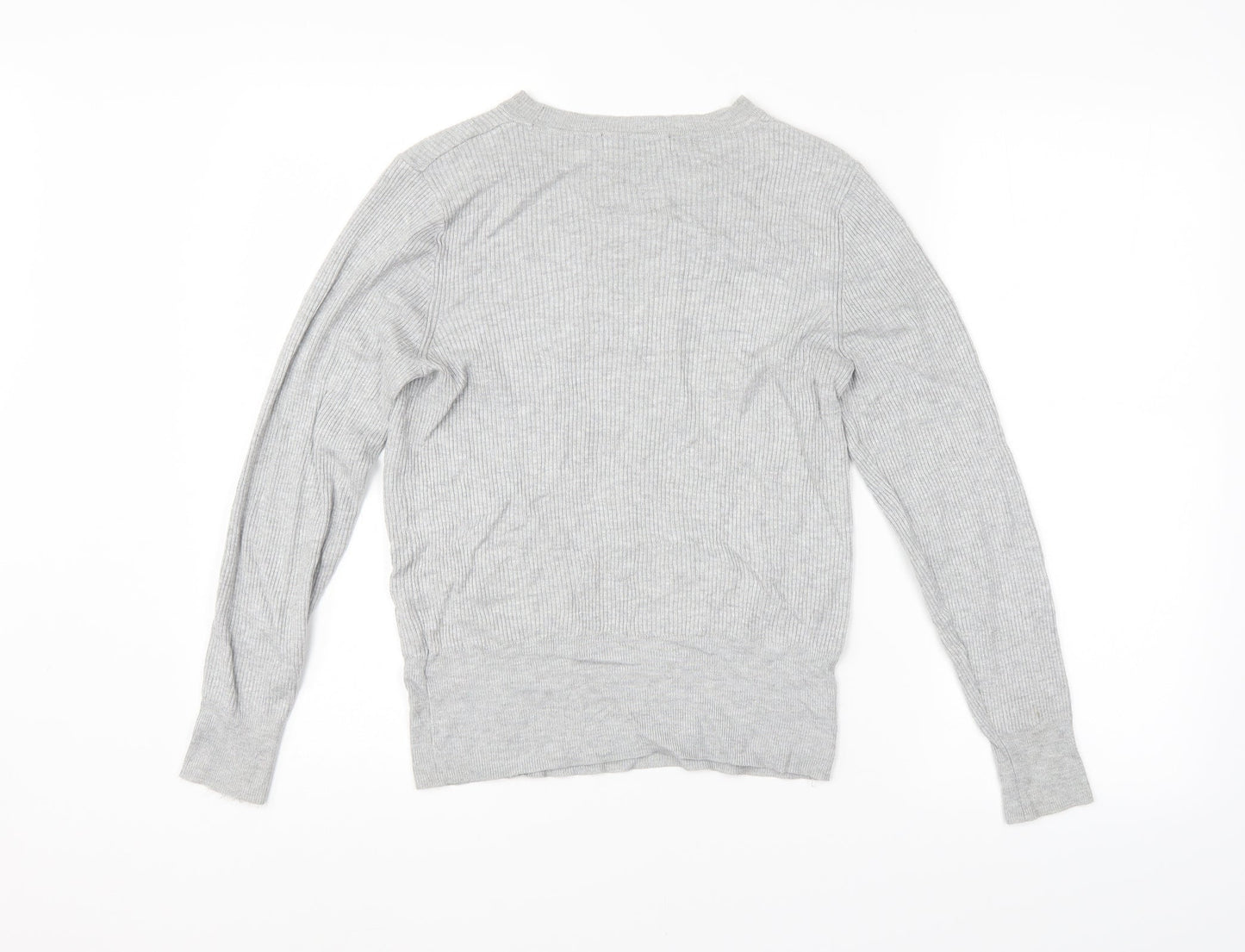 M&S Womens Grey   Pullover Jumper Size 12