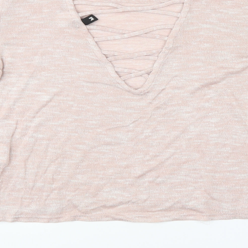 H&M Womens Pink   Pullover Jumper Size M