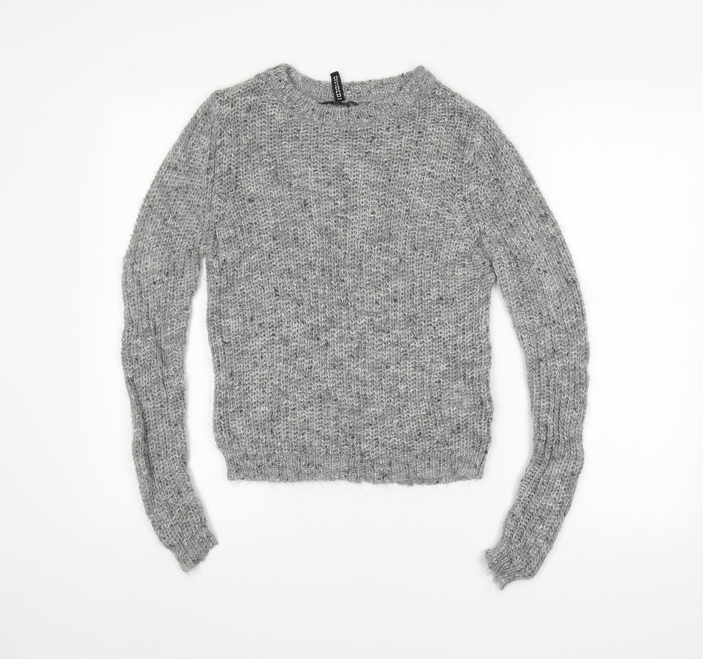 H&M Womens Grey   Pullover Jumper Size S