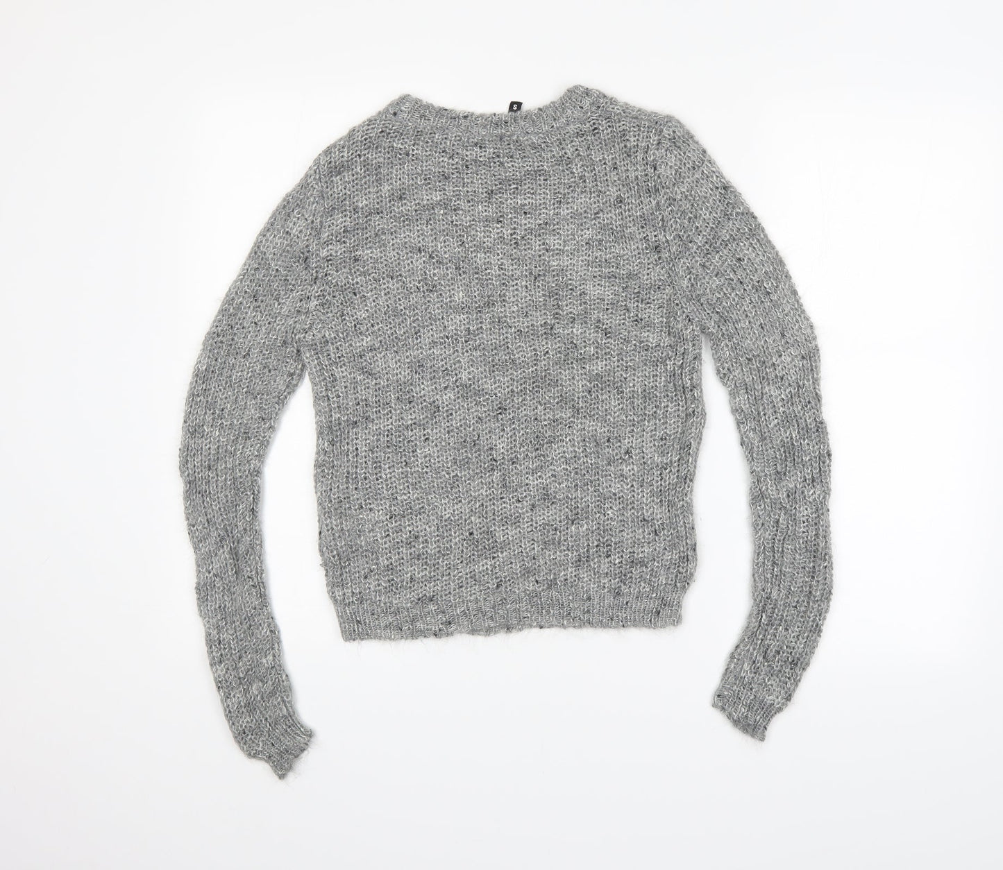 H&M Womens Grey   Pullover Jumper Size S