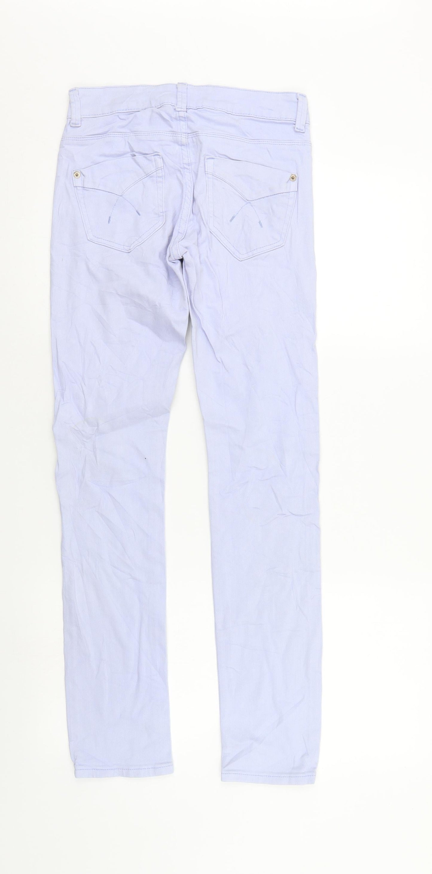 Top Shop Mens Blue  Denim Straight Jeans Size 25 in L30 in