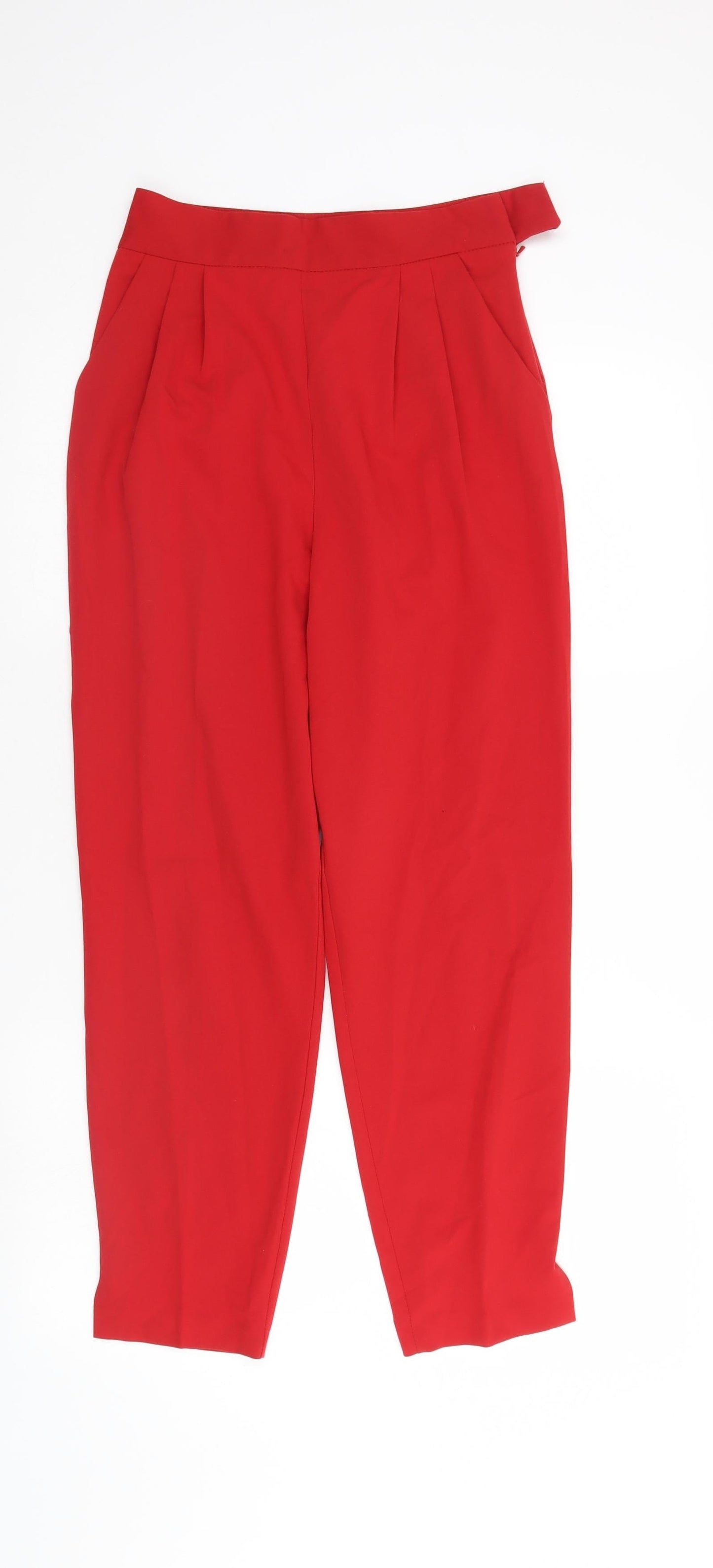 ASOS Womens Red   Trousers  Size 6 L26 in