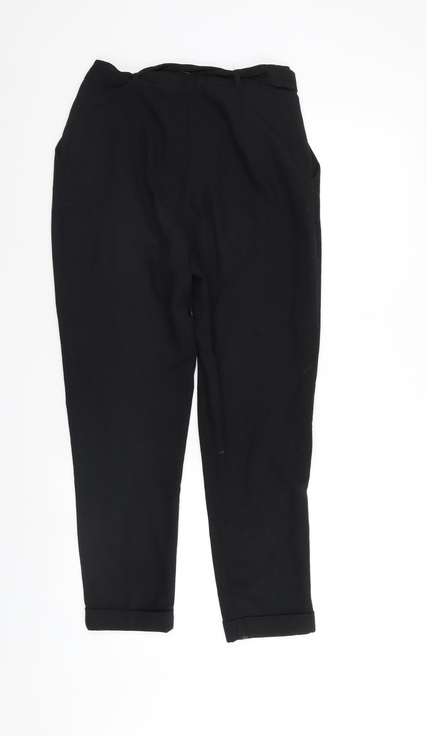 ASOS Womens Black   Trousers  Size 6 L28 in