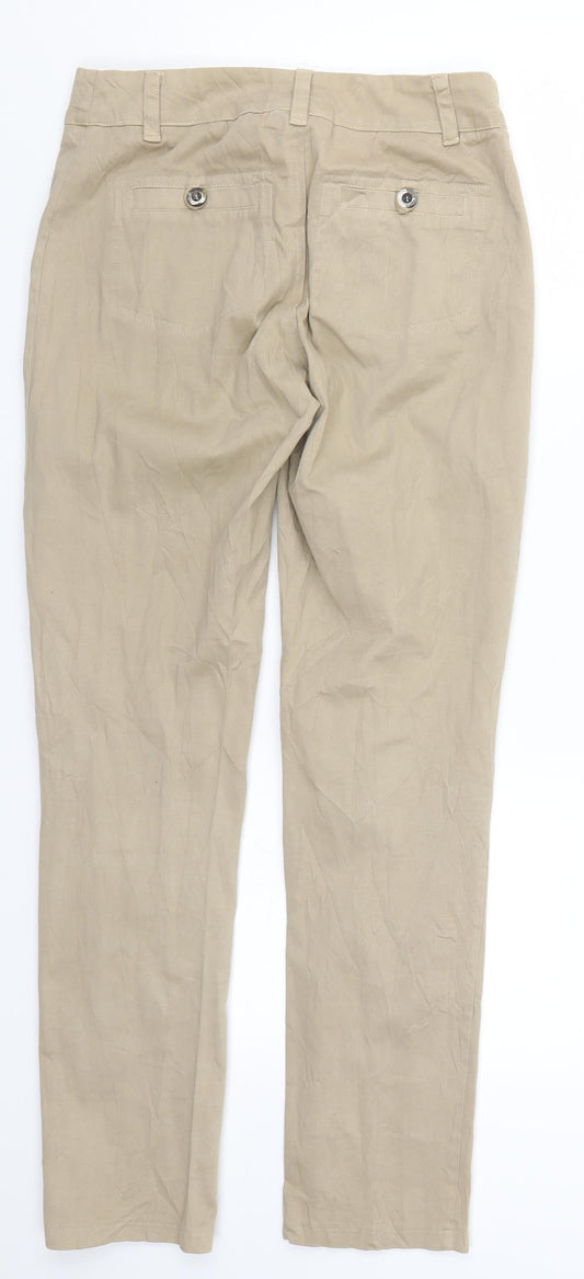Sesst Womens Beige   Trousers  Size 8 L27.5 in