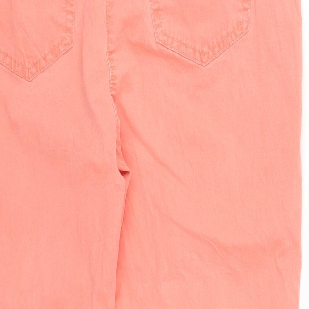 Gerry Weber Womens Pink   Cropped Trousers Size 20 L24 in