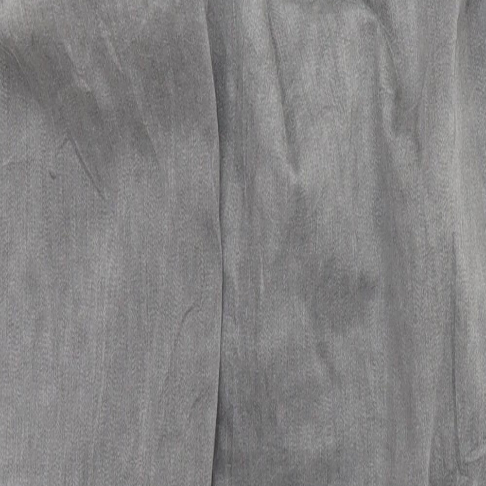 Dranella Womens Grey   Trousers  Size 8 L30 in