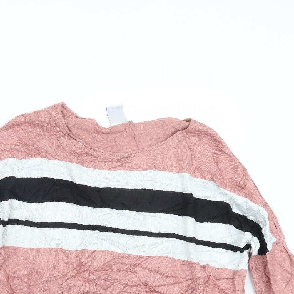 ICHI Womens Pink   Pullover Jumper Size XS