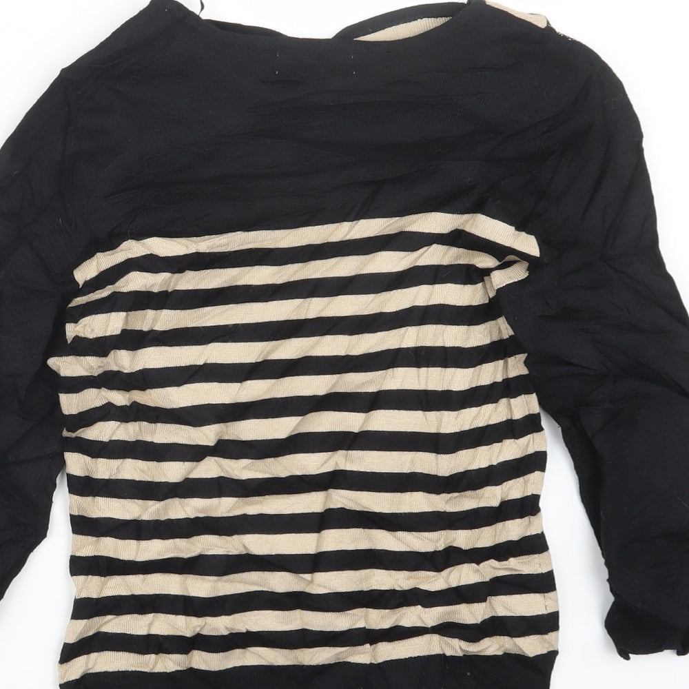 Debenhams Womens Black   Pullover Jumper Size 8