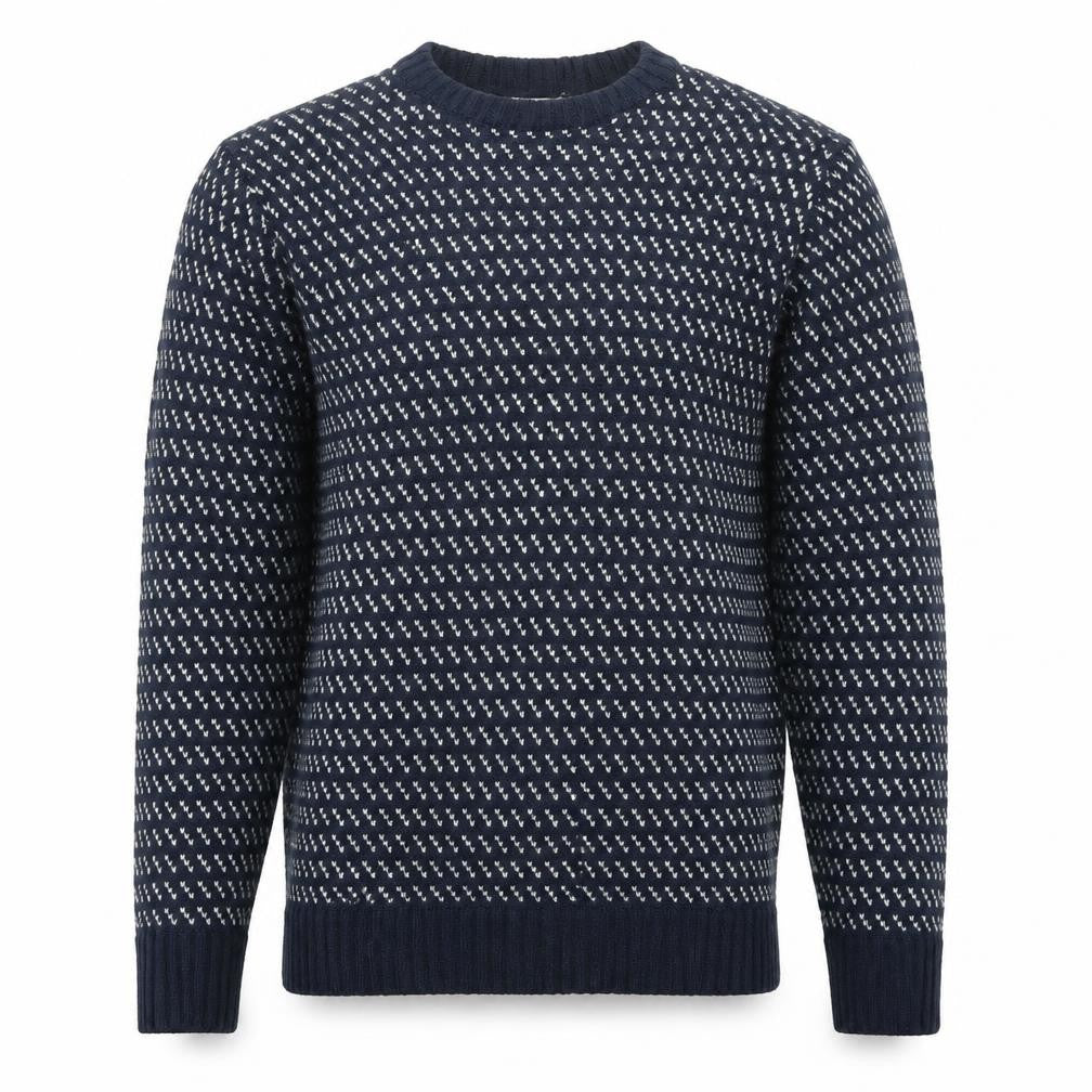 Another Influence Mens Blue  Knit Pullover Jumper Size M