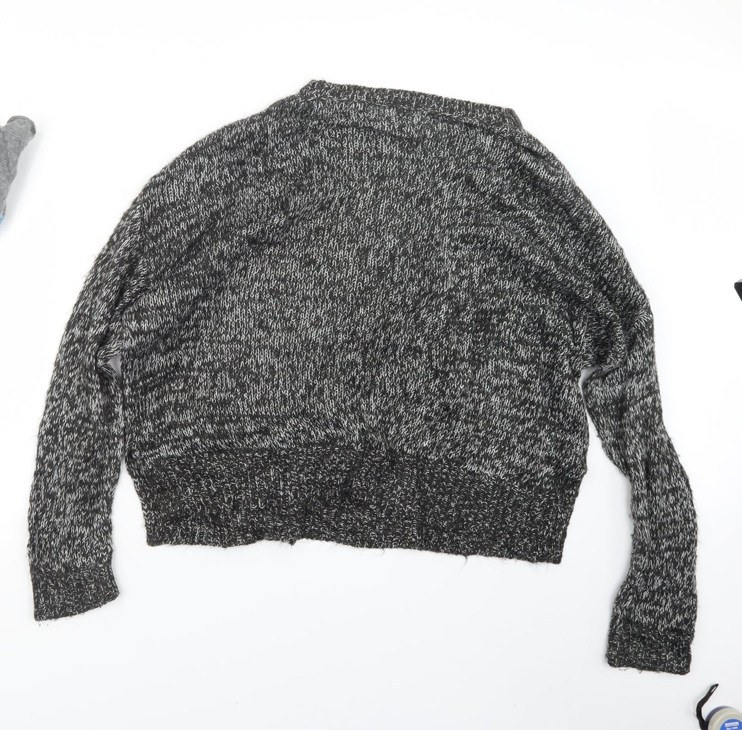 New Look Womens Black  Knit Pullover Jumper Size L