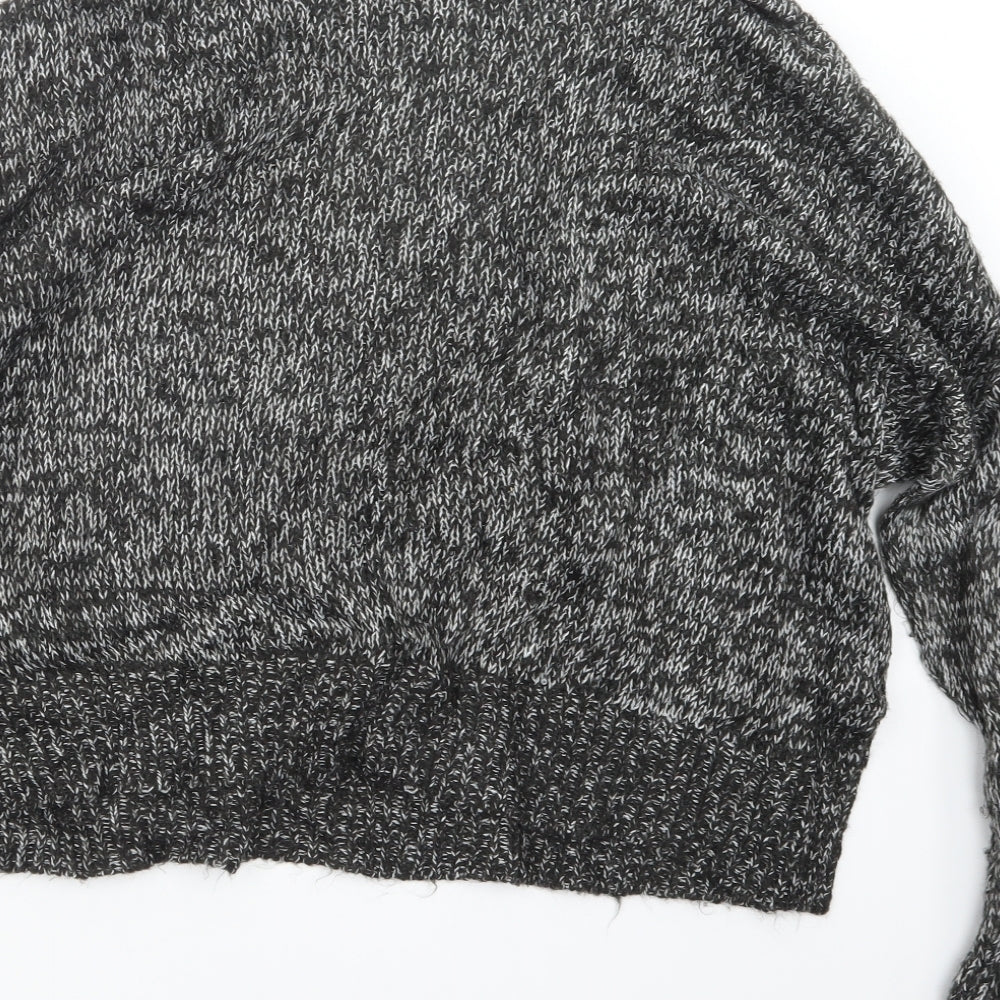 New Look Womens Black  Knit Pullover Jumper Size L