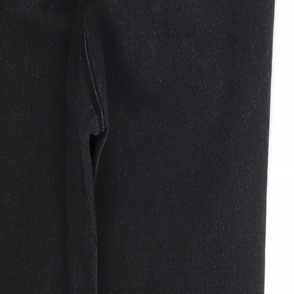 Dorothy Perkins Womens Black  Denim Jegging Leggings Size 10 L25 in