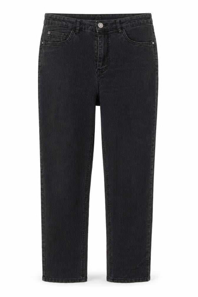 Snooker Jeans Womens Black  Denim Straight Jeans One Size L27 in