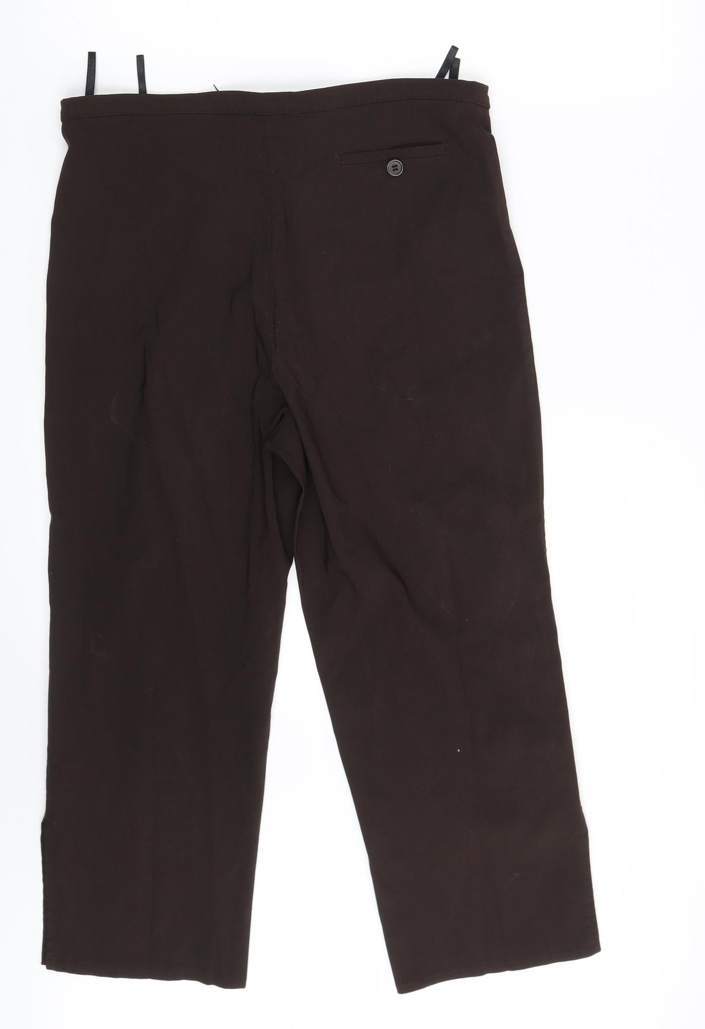 Preworn Womens Brown   Capri Trousers Size 30 in L21 in