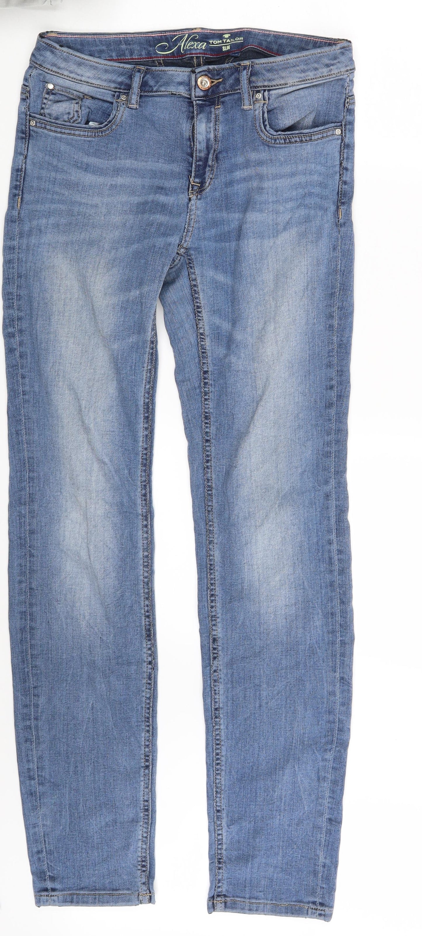 TOM TAILOR Mens Blue  Denim Skinny Jeans Size 29 in L32 in