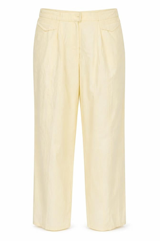 Preworn Womens Ivory   Dress Pants Trousers Size 14 L27 in