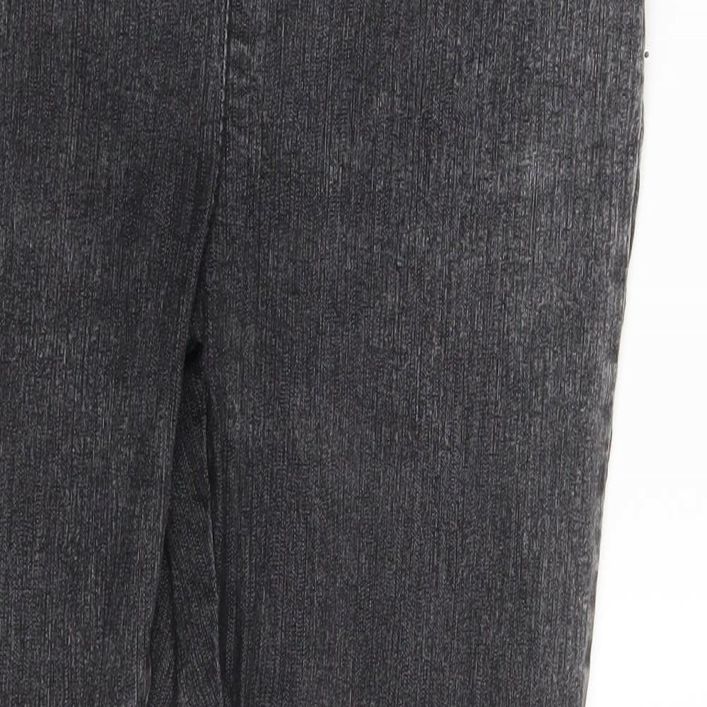 Preworn Womens Grey  Denim Jegging Leggings One Size L28 in