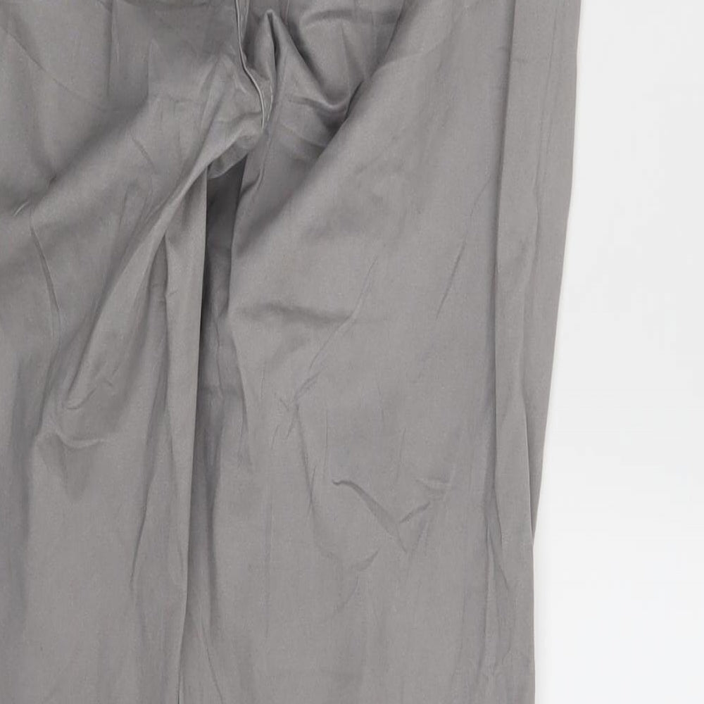 Up Fashion Womens Grey   Chino Trousers Size 10 L32 in