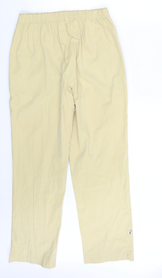 Joy Womens Yellow   Sweatpants Trousers One Size L27 in