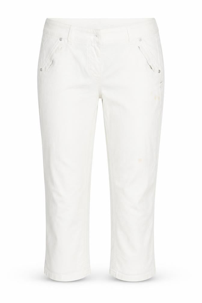 Gerry Weber   Womens White  Denim Cropped Jeans Size 26 in L24 in