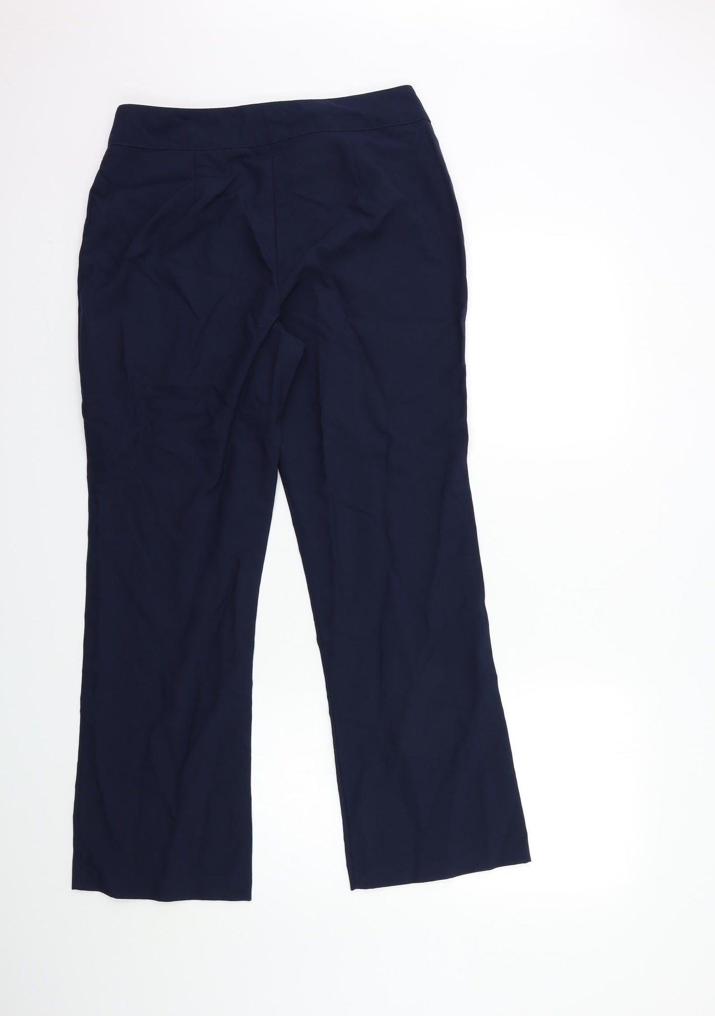 Papaya Womens Blue   Trousers  Size 12 L28 in