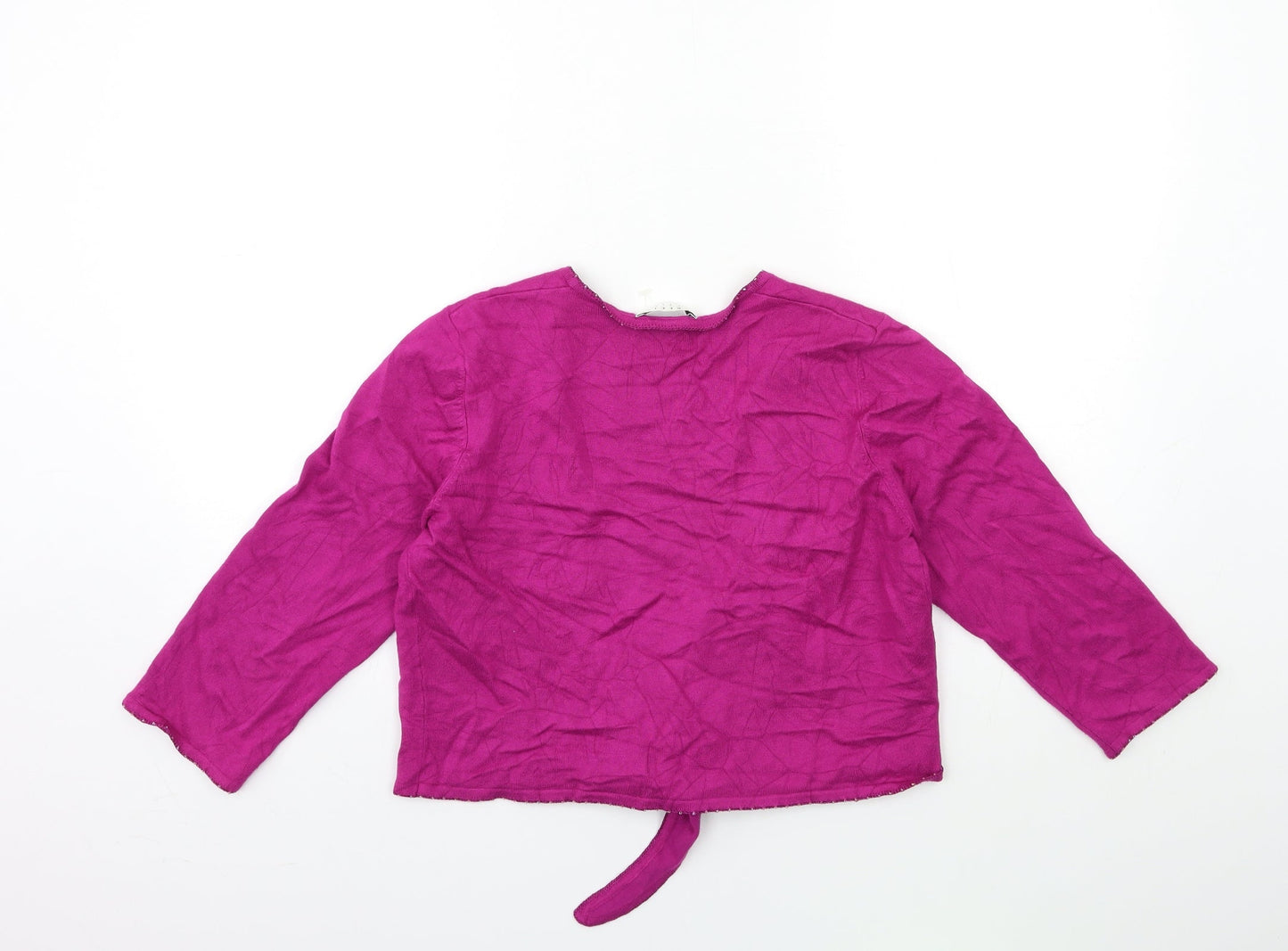Precis Womens Pink  Knit Cardigan Jumper Size M