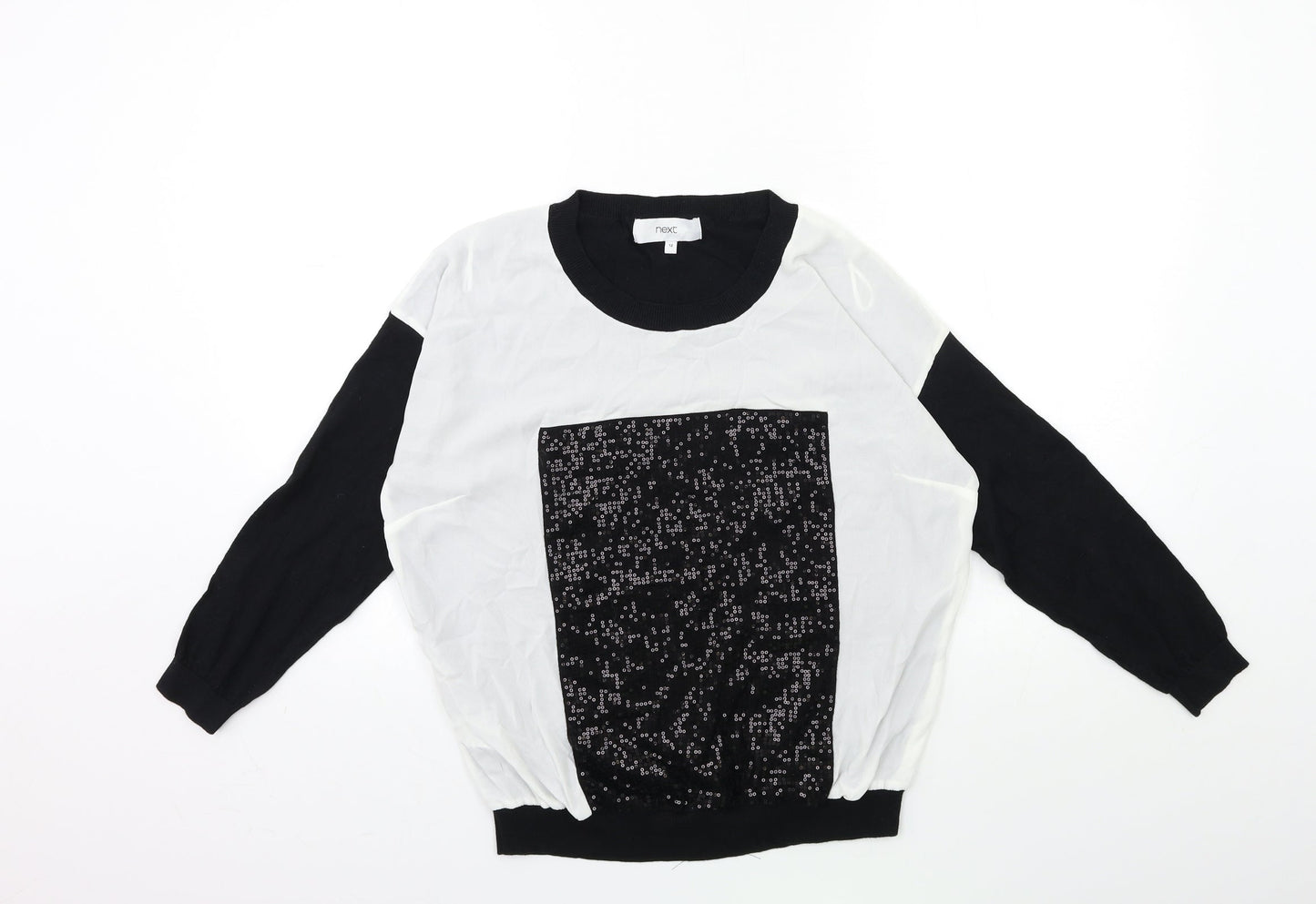 NEXT Womens Black   Pullover Jumper Size 12