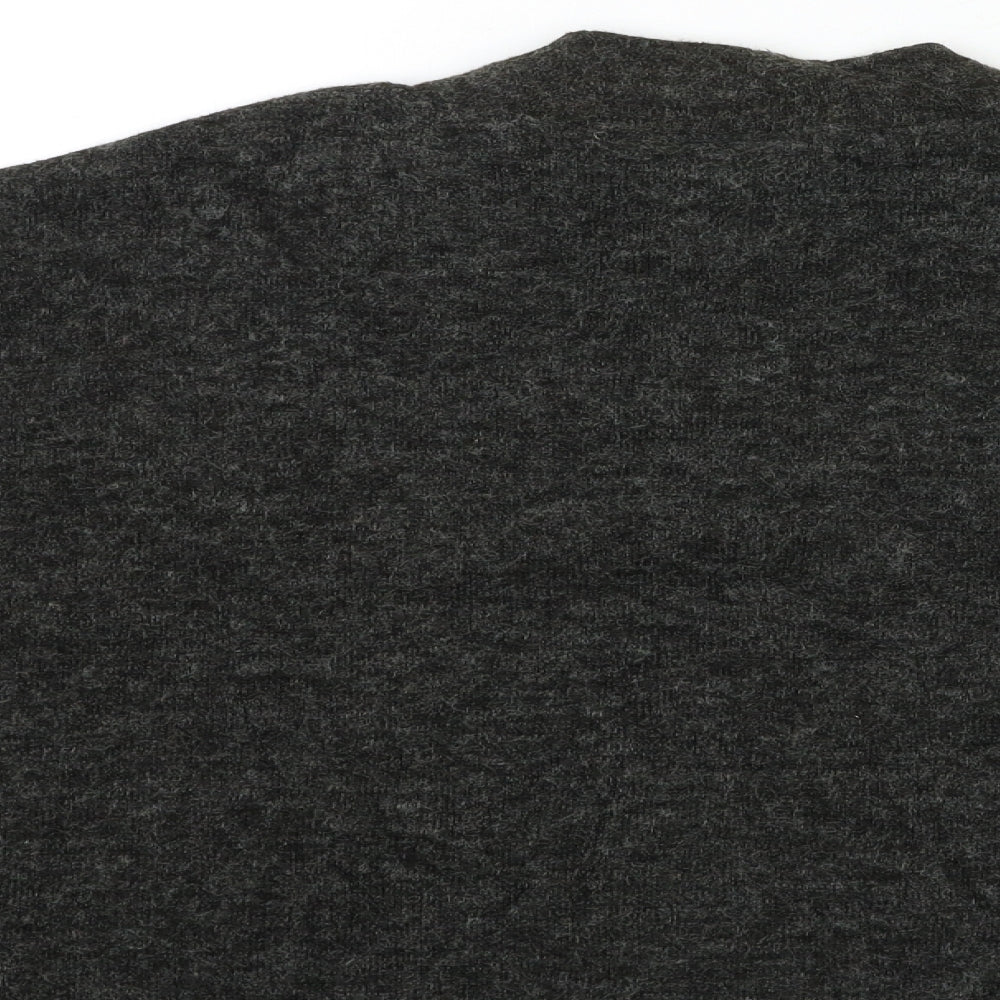H&M Womens Black  Knit Pullover Jumper Size S