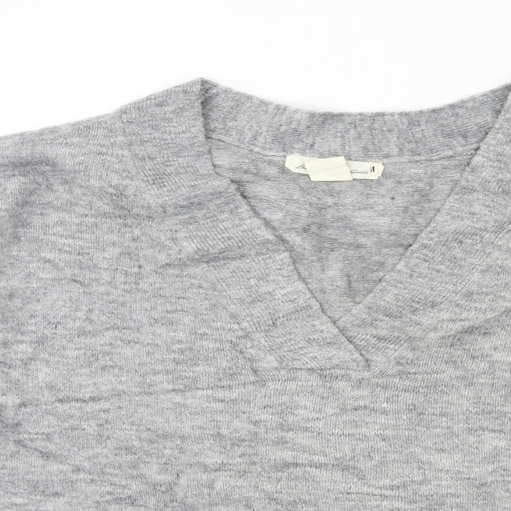 H&M Womens Grey  Knit Pullover Jumper Size S