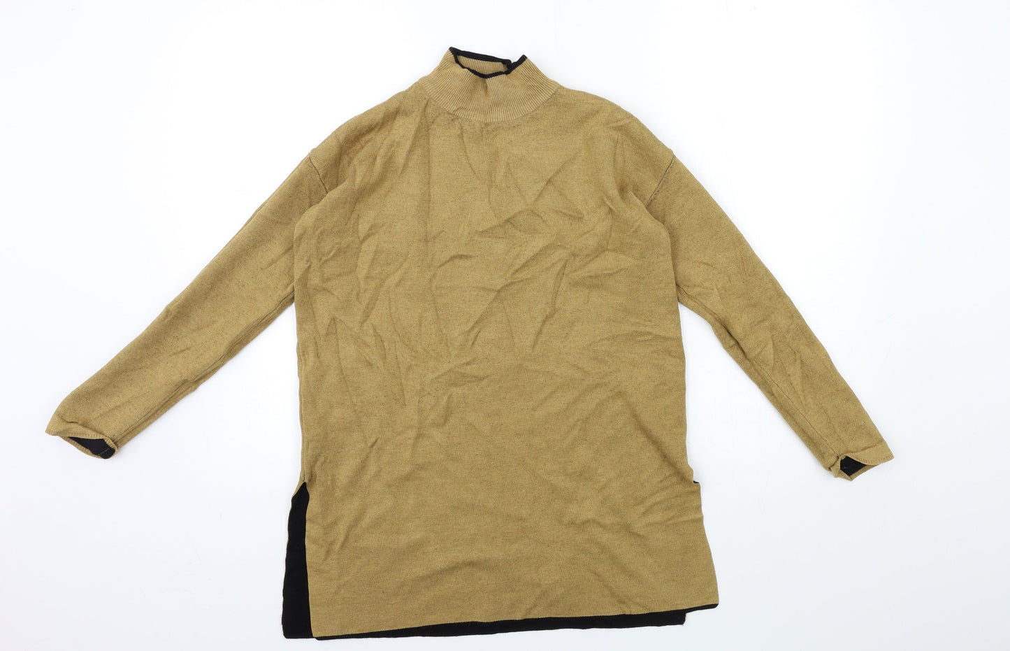 Topshop Womens Beige  Knit Cardigan Jumper Size 8