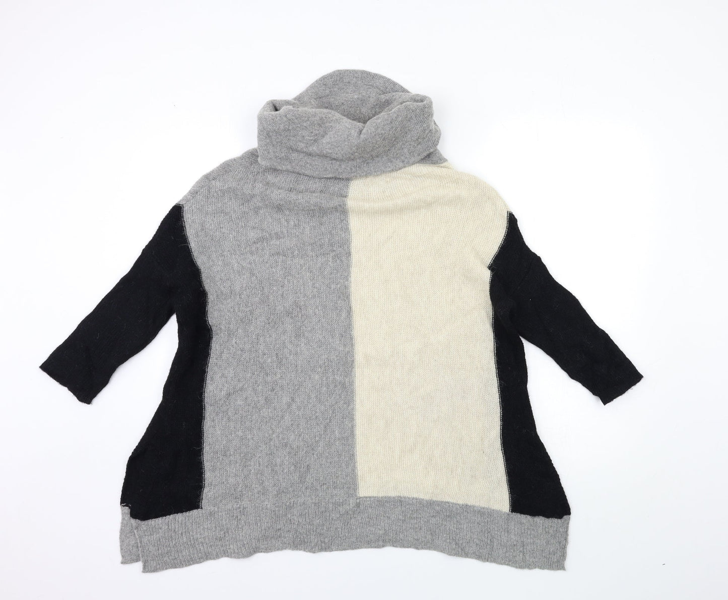 Paraphrase Womens Grey  Knit Cardigan Jumper Size M