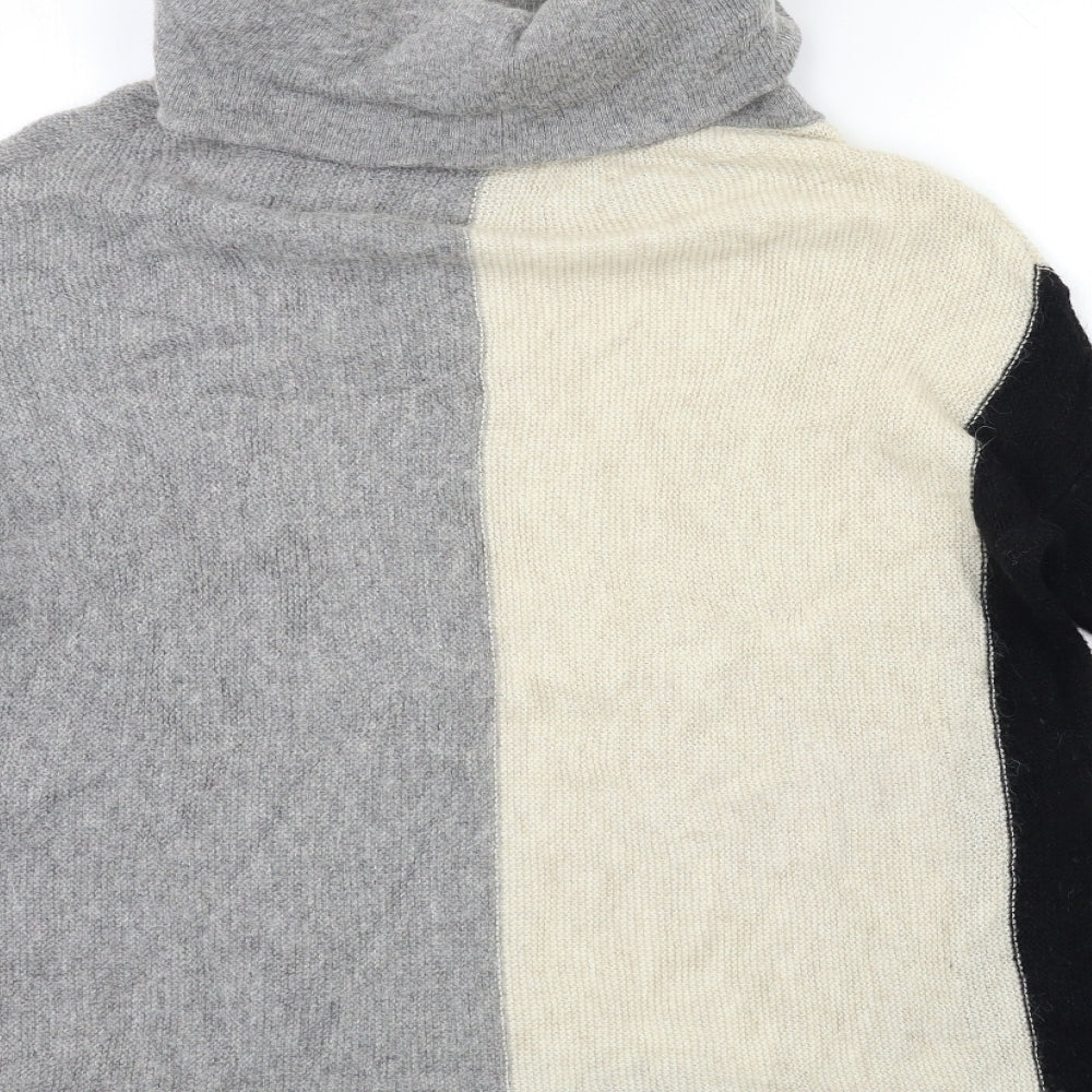Paraphrase Womens Grey  Knit Cardigan Jumper Size M