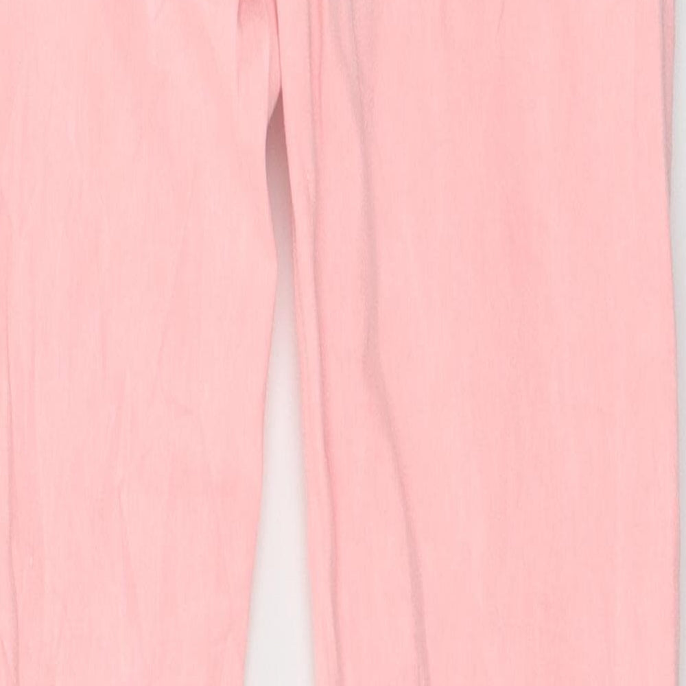 Review Womens Pink  Denim Skinny Jeans Size 28 in L28 in