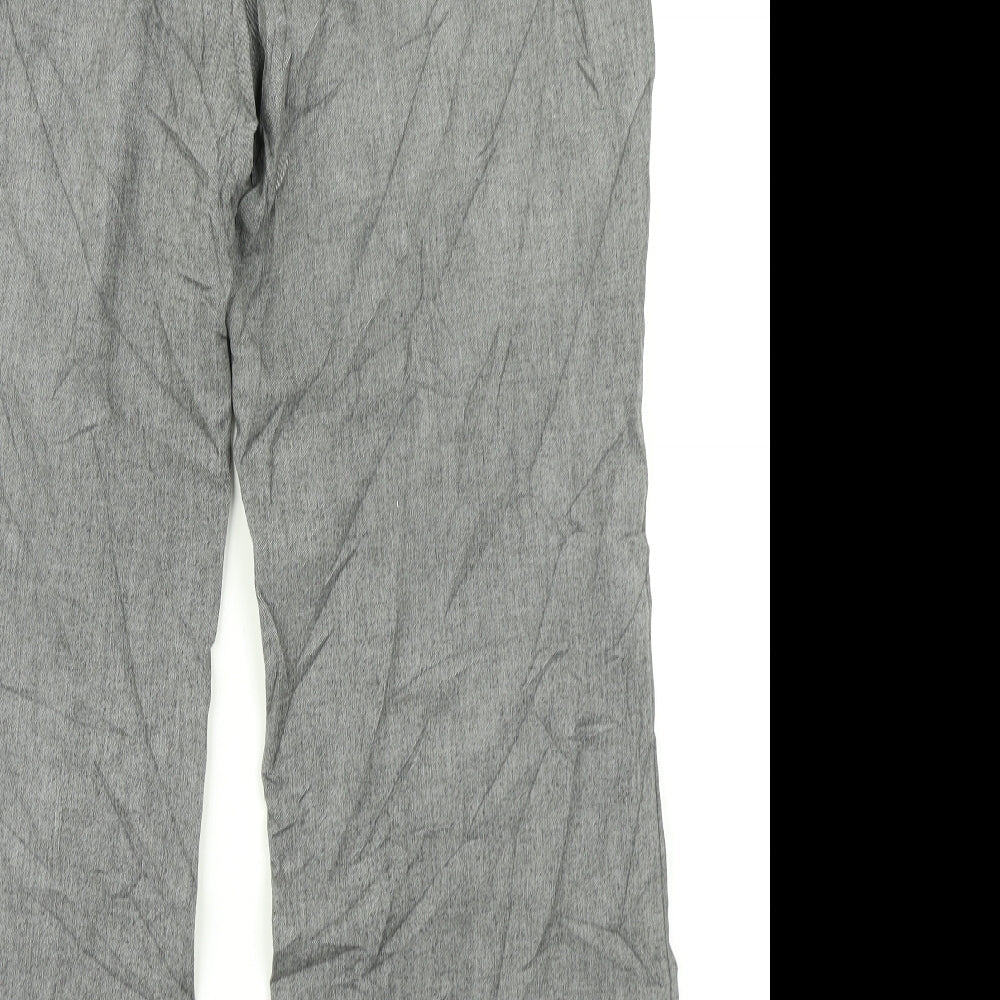 Per Una Womens Grey   Dress Pants Trousers Size 18 L26 in