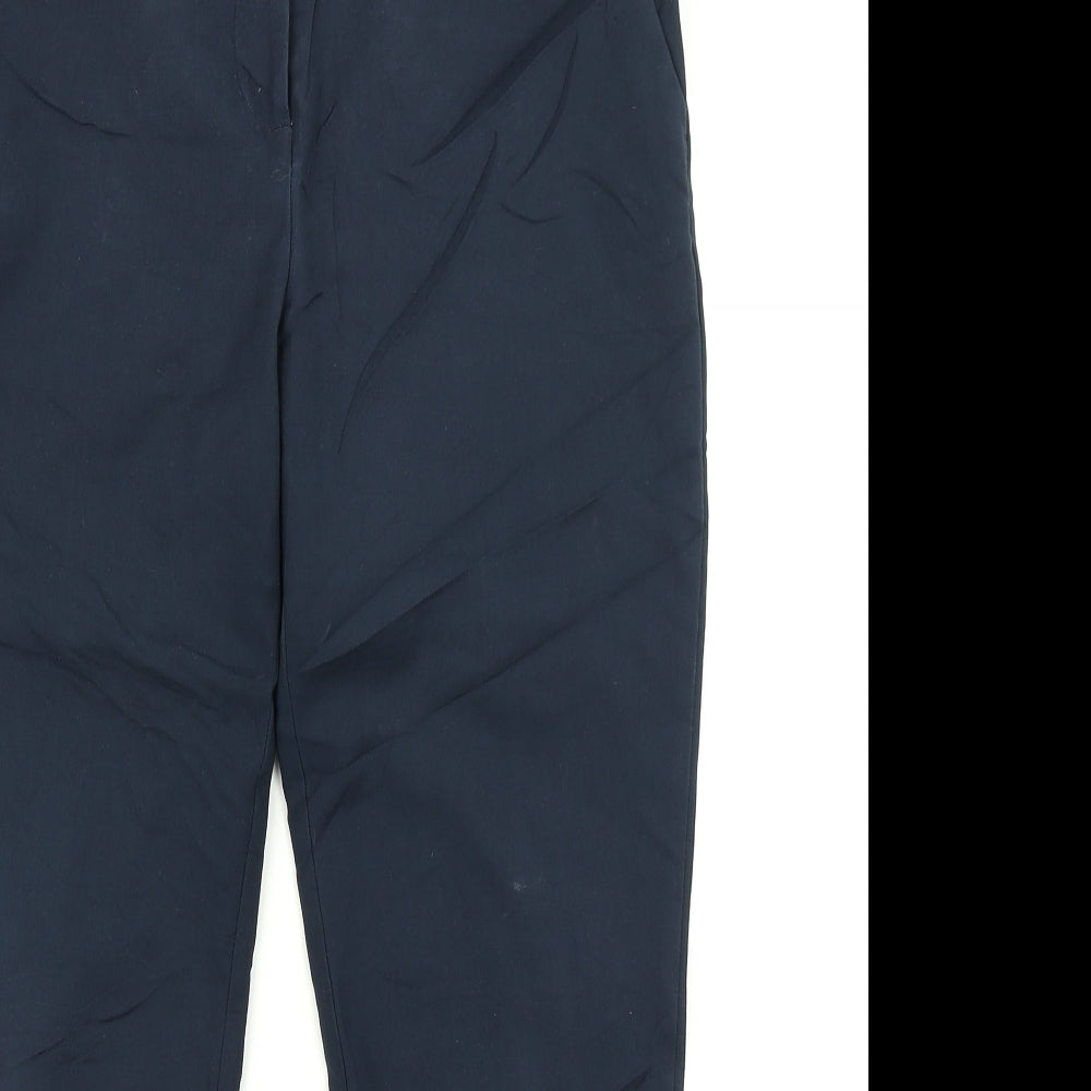 H&M Womens Blue   Dress Pants Trousers Size 10 L24 in