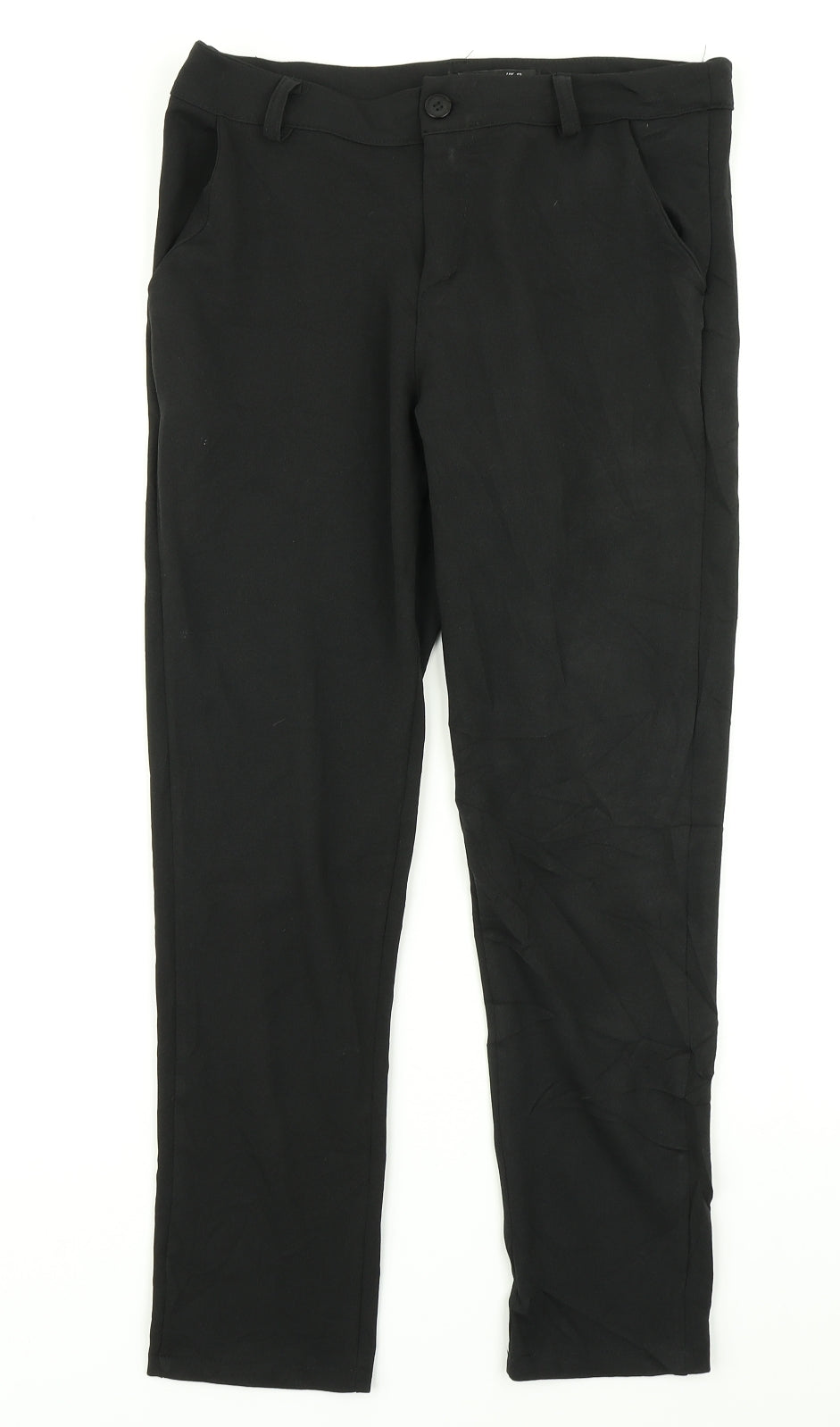 Boohoo Womens Black   Dress Pants Trousers Size 12 L24 in