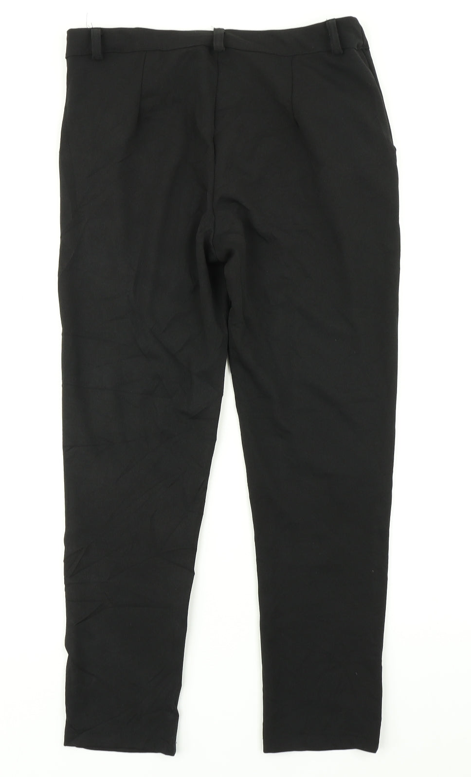 Boohoo Womens Black   Dress Pants Trousers Size 12 L24 in