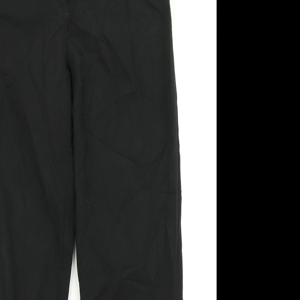 AMARANTO Womens Black   Dress Pants Trousers Size 12 L26 in