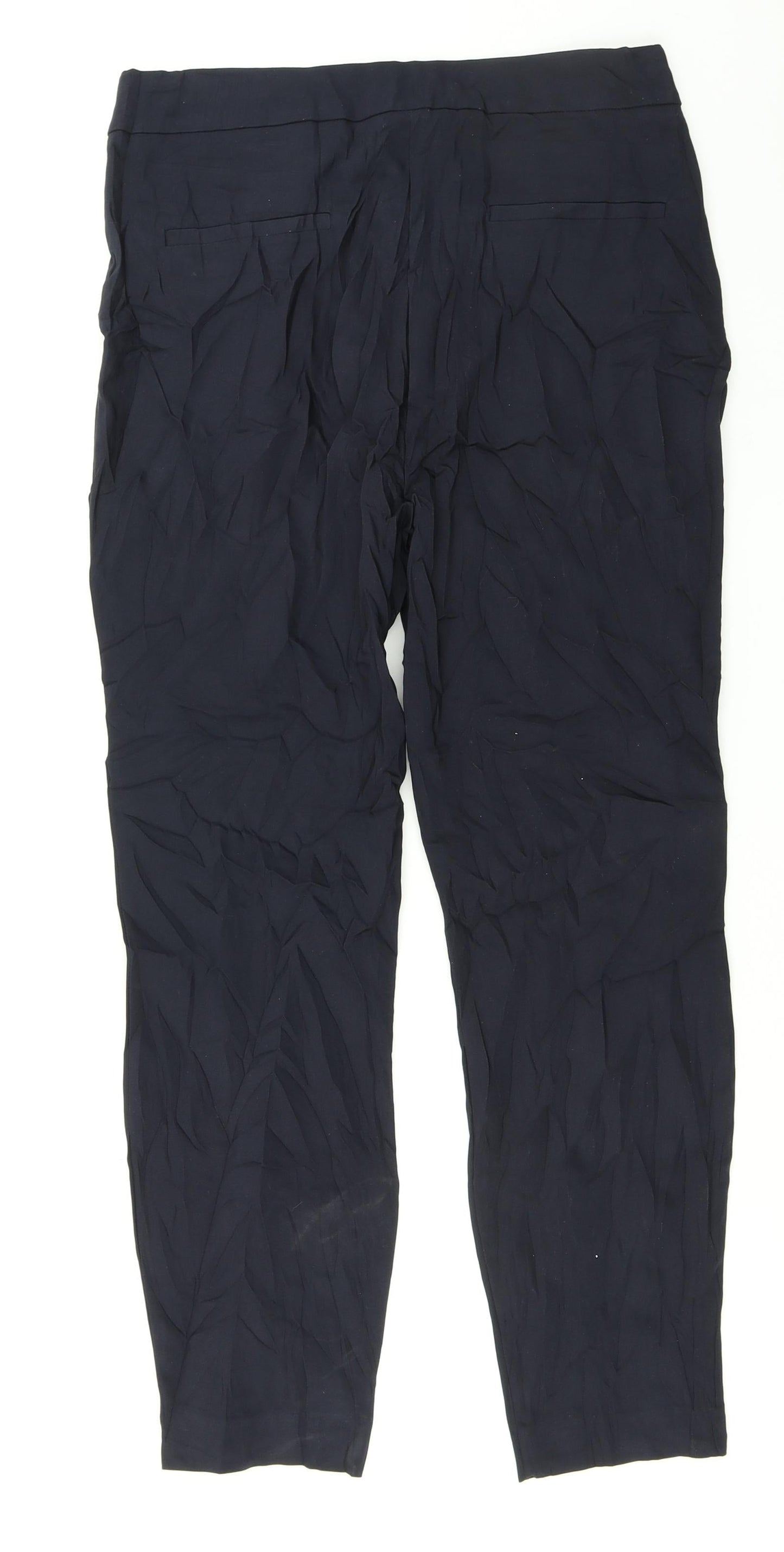 Papaya Womens Blue   Dress Pants Trousers Size 12 L25 in