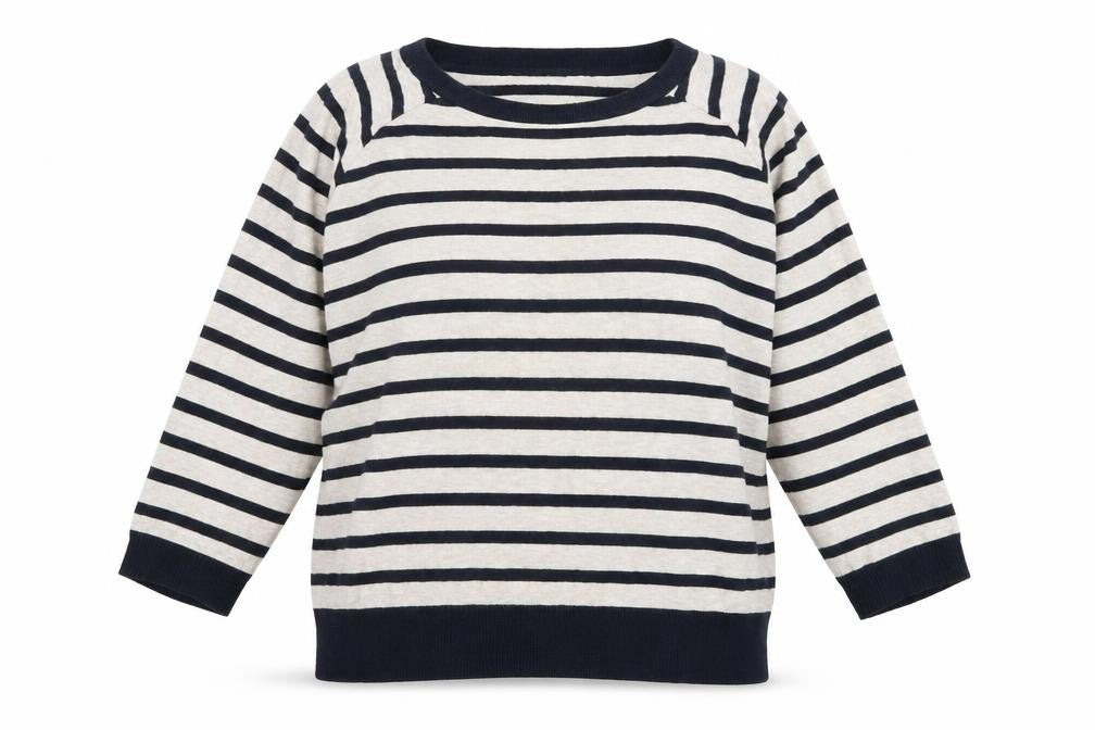 Warehouse Womens Multicoloured Striped  Pullover Jumper Size 10