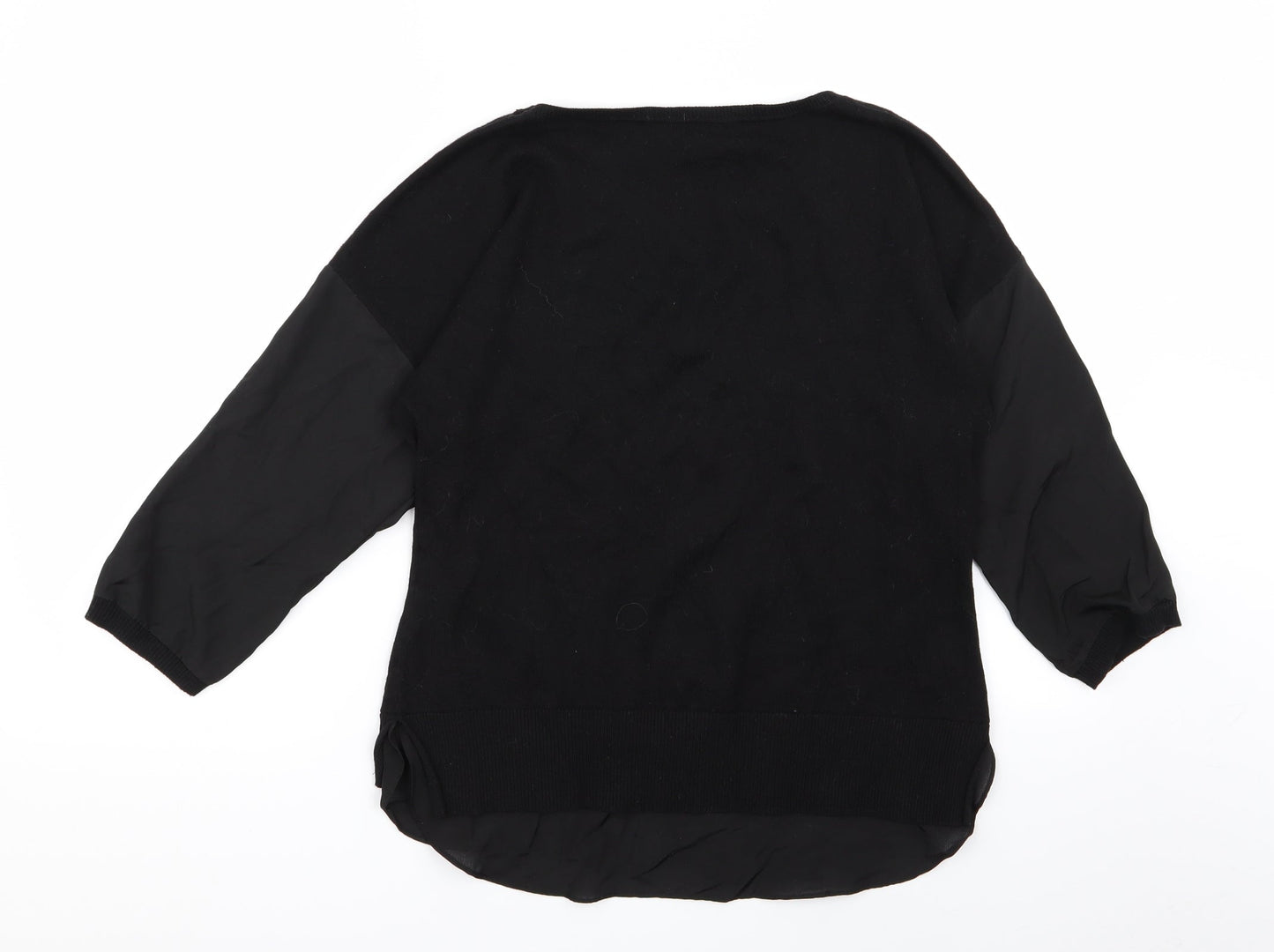 Oasis Womens Black   Pullover Jumper Size S