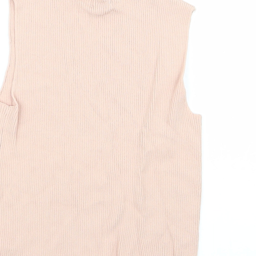 River Island Girls Pink   Basic Tank Size 7-8 Years